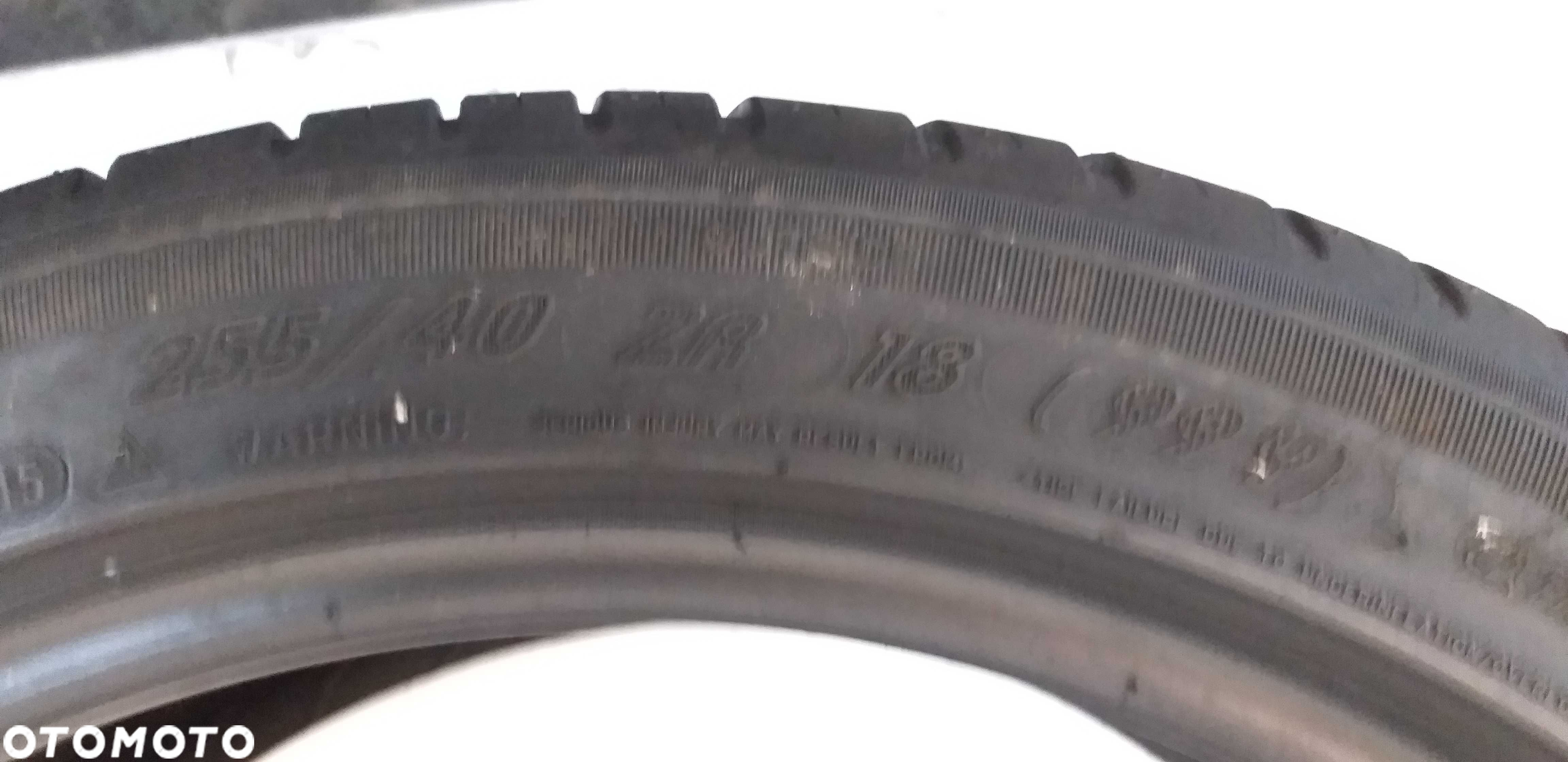 P370490E Para 255/40R18 Michelin Pilot Sport3 2015rok - 7