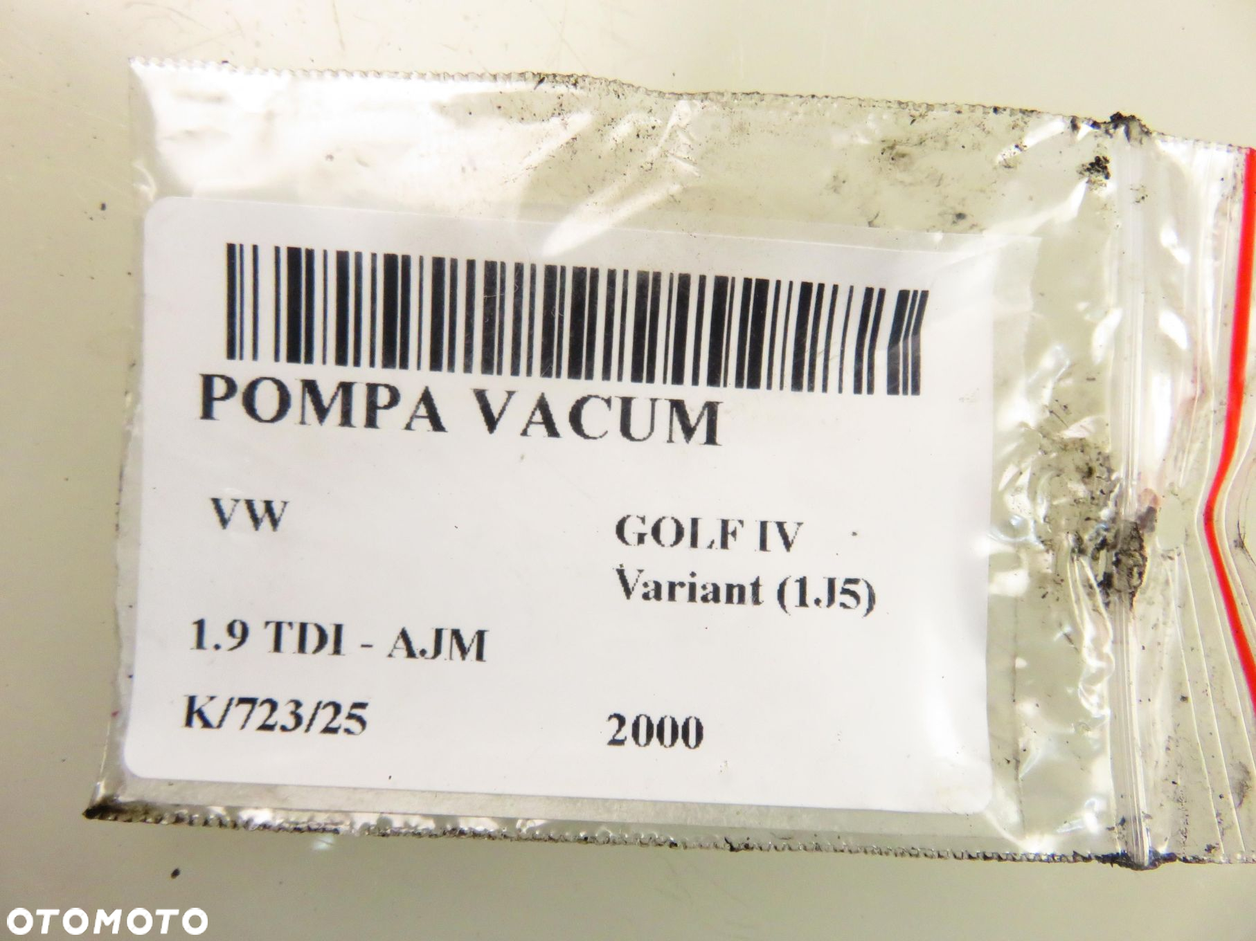 POMPA VACUM VW GOLF IV 1.9 TDI  038145209A - 8