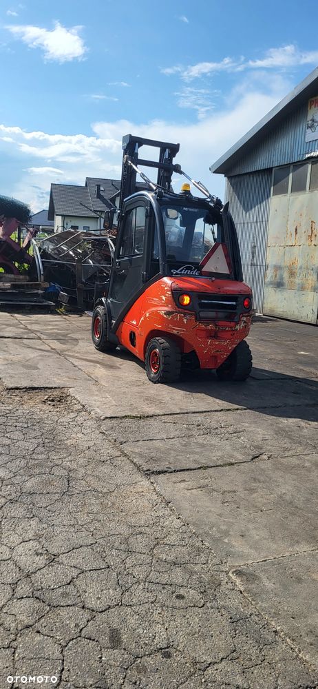 Linde H 35 Pełna kabina przesuw Diesel - 4