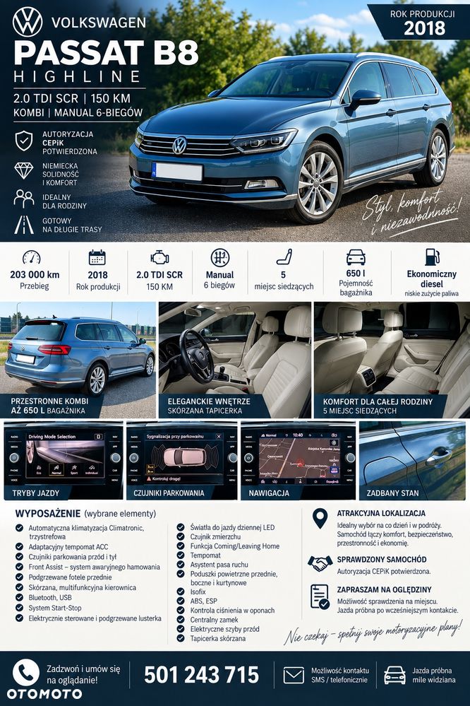 Volkswagen Passat 2.0 TDI SCR Highline - 1