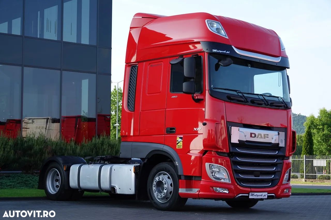 DAF XF 480 / LOW DECK / MEGA / 2021 / SSC / DUPĂ CONTRACTUL DE SERVICE GOLD / - 1