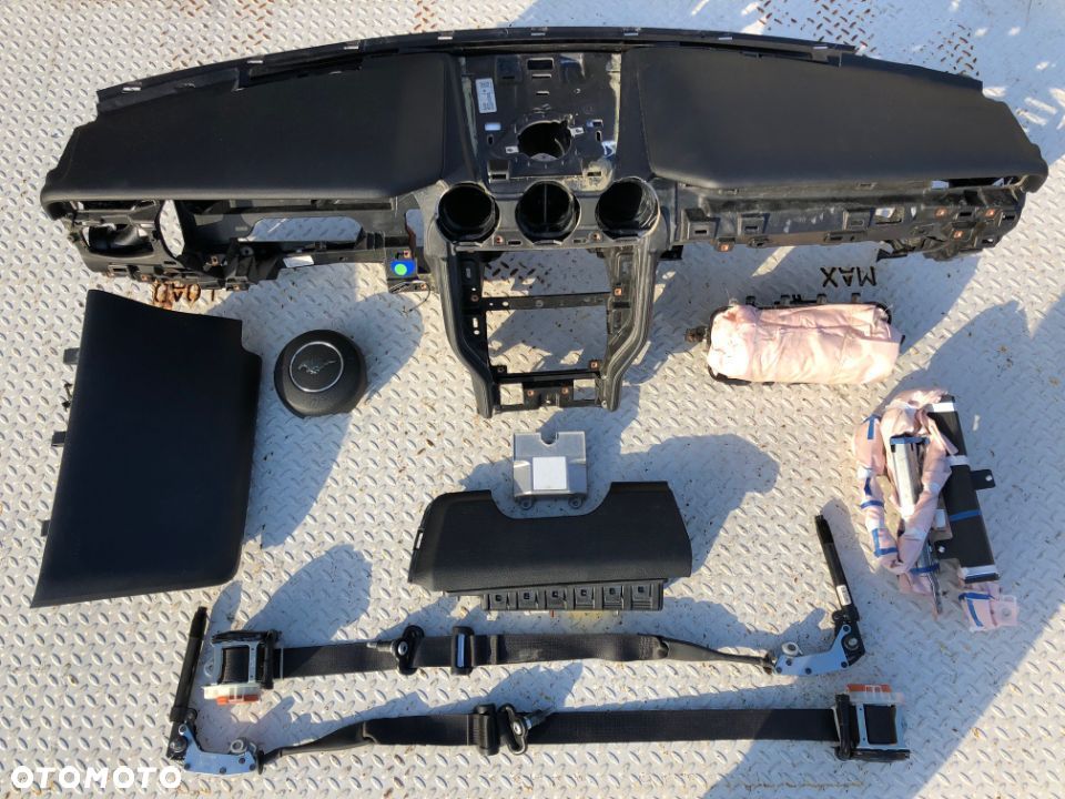 FORD MUSTANG VI 6 2015-2022 PODUSZKA KOLANOWA AIRBAG KOLAN KOLANÓWKA KOLANO KNEE okazja warto sprawdź Raz2 !!! - 13