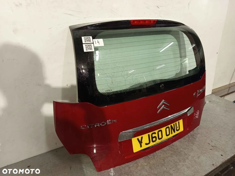 ! KLAPA TYŁ TYLNA BAGAŻNIKA DO CITROEN C3 PICASSO KJC KJCC BORDOWY - 3