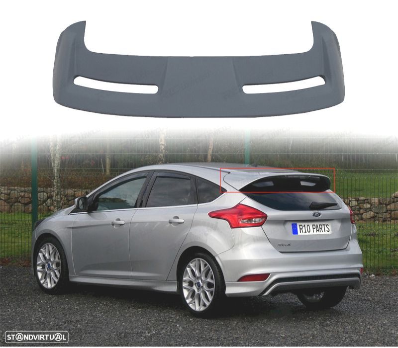 SPOILER AILERON FORD FOCUS MK3 3 10-18 LOOK ST - 1