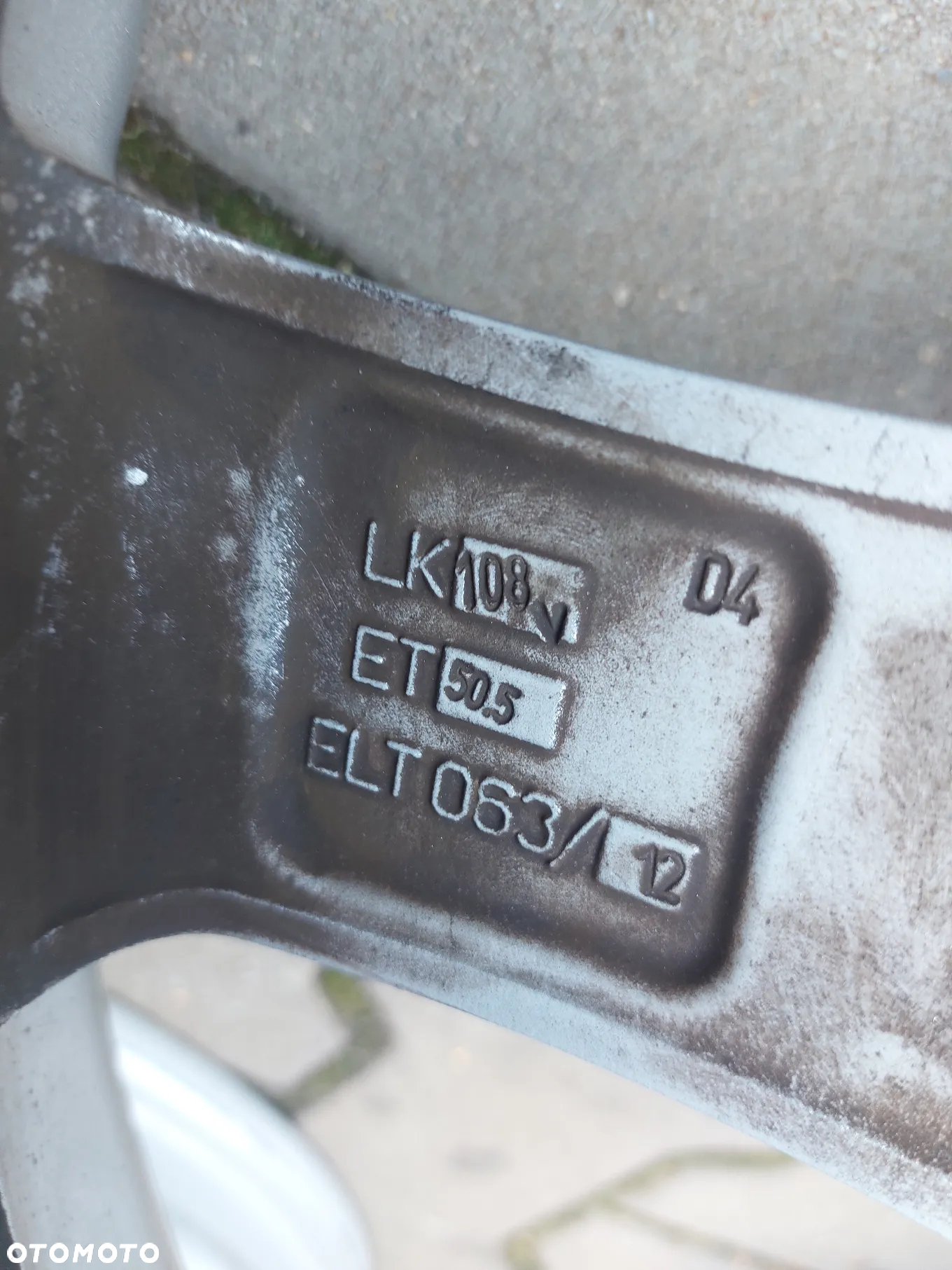 FORD FOCUS KUGA FELGI ALUMINIOWE BORBET R18 7.5J ET50.5 5X108 PROSTE! - 8