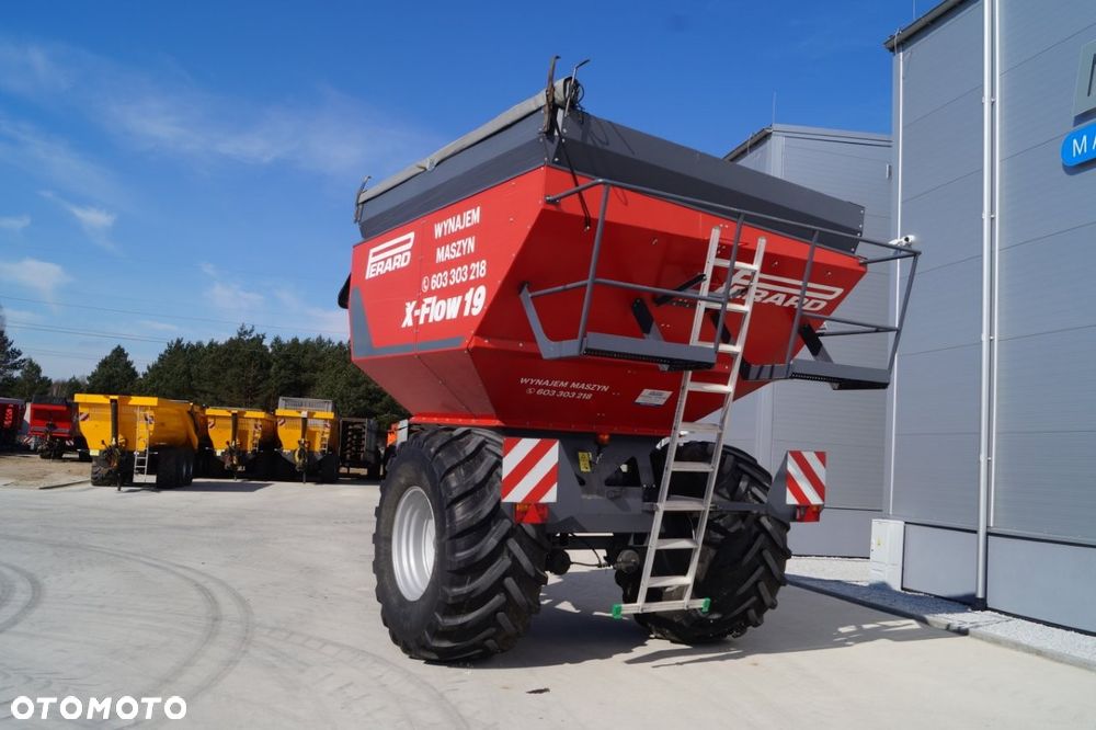 PERARD Przyczepa Wóz Przeładowczy X-Flow 19m3 WYNAJEM - 11