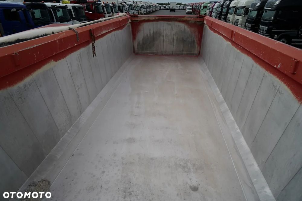 Metal-Fach WYWROTKA  25 m3 / ALUMINIOWA / OŚ PODNOSZONA / 5 100 KG / - 14