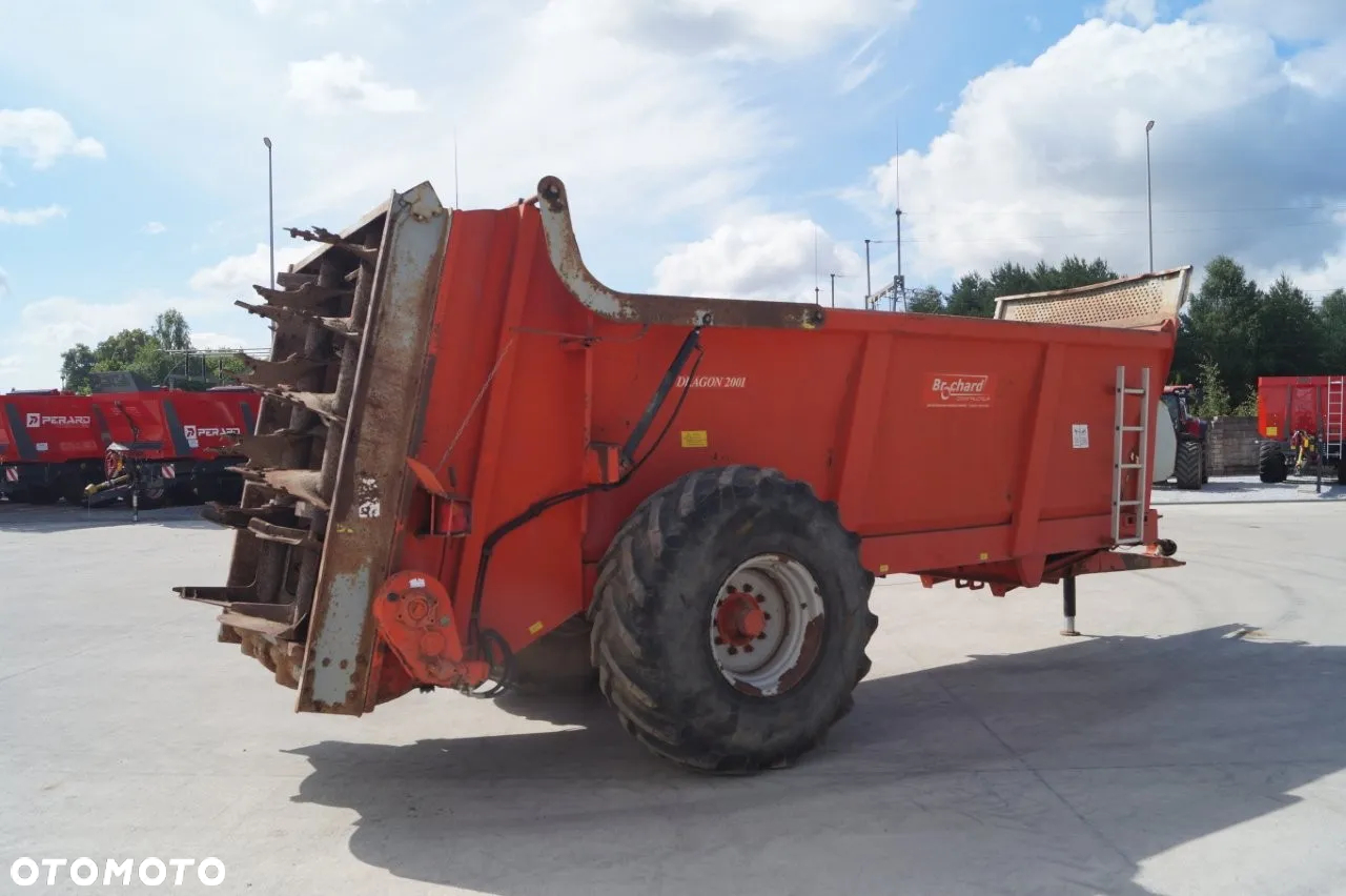 Brochard Rozrzutnik obornika Dragon 2001 12 Ton - 9
