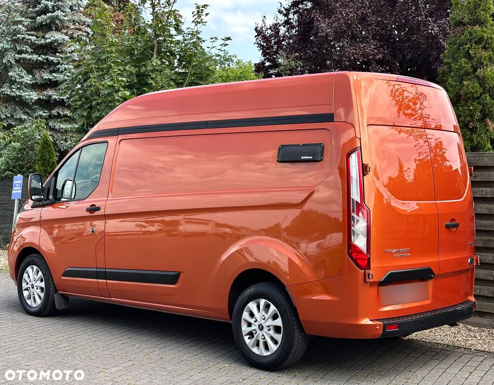 Ford Transit Custom L2H2 Automat Klima Xenon Navi Kamera G.Fotele,Szyba Serwis I właściciel - 7