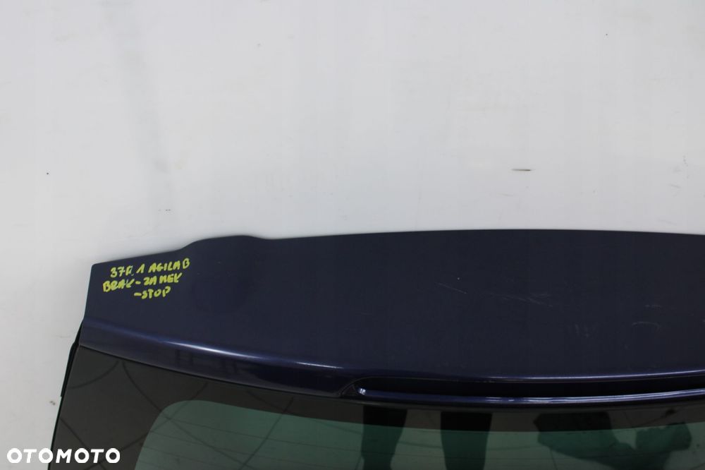 OPEL AGILA B 08R- KLAPA BAGAŻNIKA TYŁ TYLNA ZCH - 9