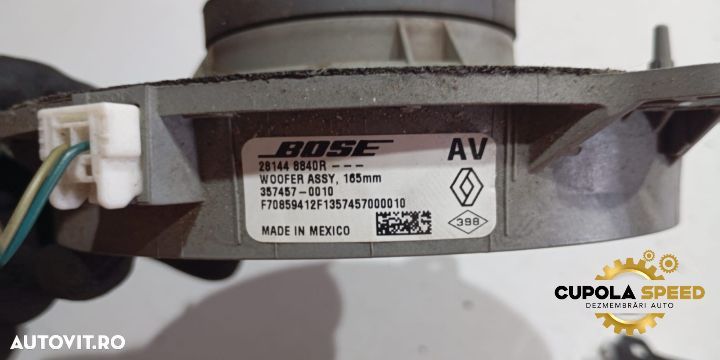 Boxa dreapta fata BOSE 281448840R Renault Megane 4 [2016 - 2020] - 2