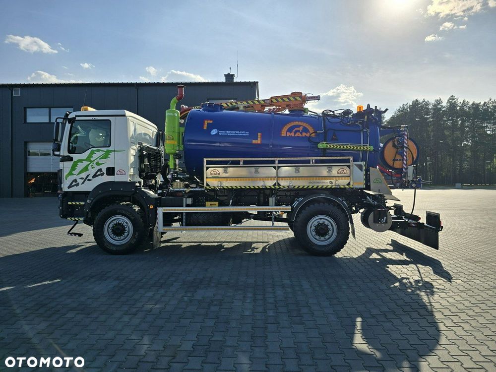 MAN 4x4 WUKO GAMON PW8  do zbierania odpadów płynnych separatorów - 5