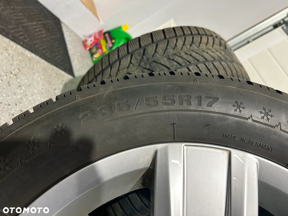 Oryginalne koła zimowe FELGI 17 VW T6 T6.1 T5 MULTIVAN 5x120 Dunlop 235/55R17 jak NOWE - 13