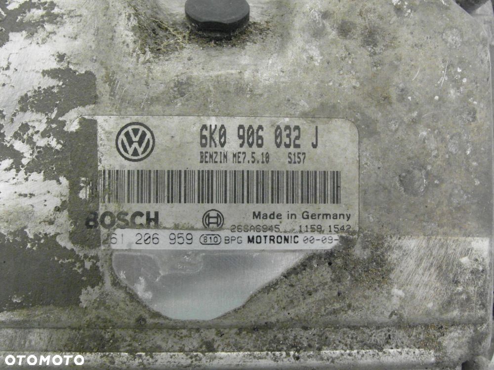 STACYJKA STEROWNIK SEAT IBIZA II (6K1) 1.4 6K0906032J 0261206959 6K0905851 - 10