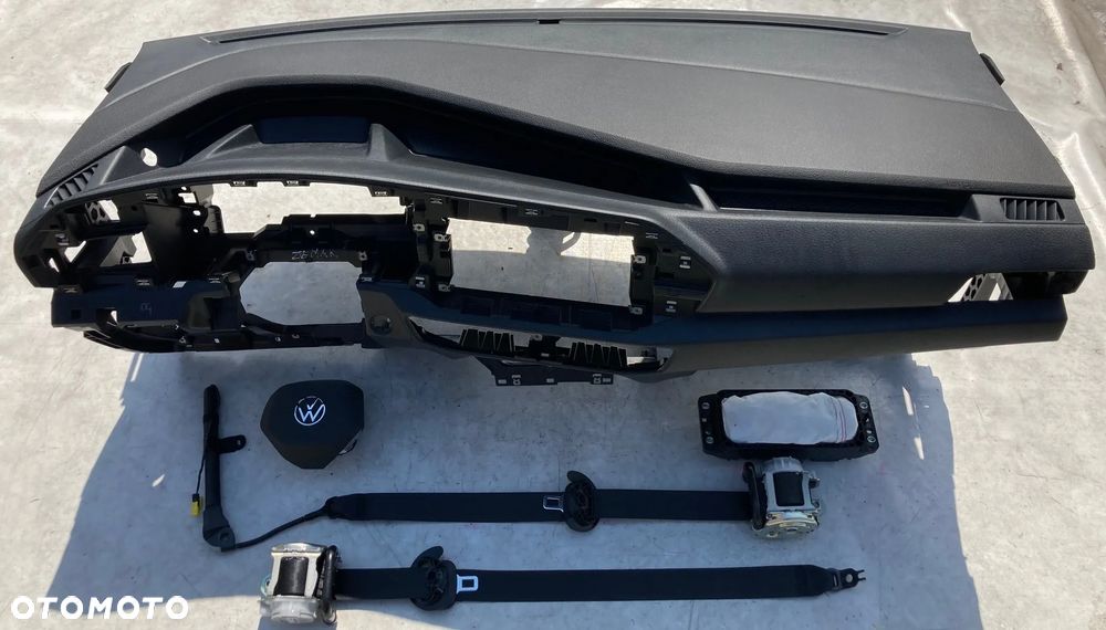 VW CADDY 5 V  2K7 2K8 PODUSZKA POWIETRZNA  AIRBAG KIEROWCY  AIR BAG SRS PASAŻERA PASY PASN NAPINACZ DOPINACZ naprawa regeneracja Raz2!!! - 11