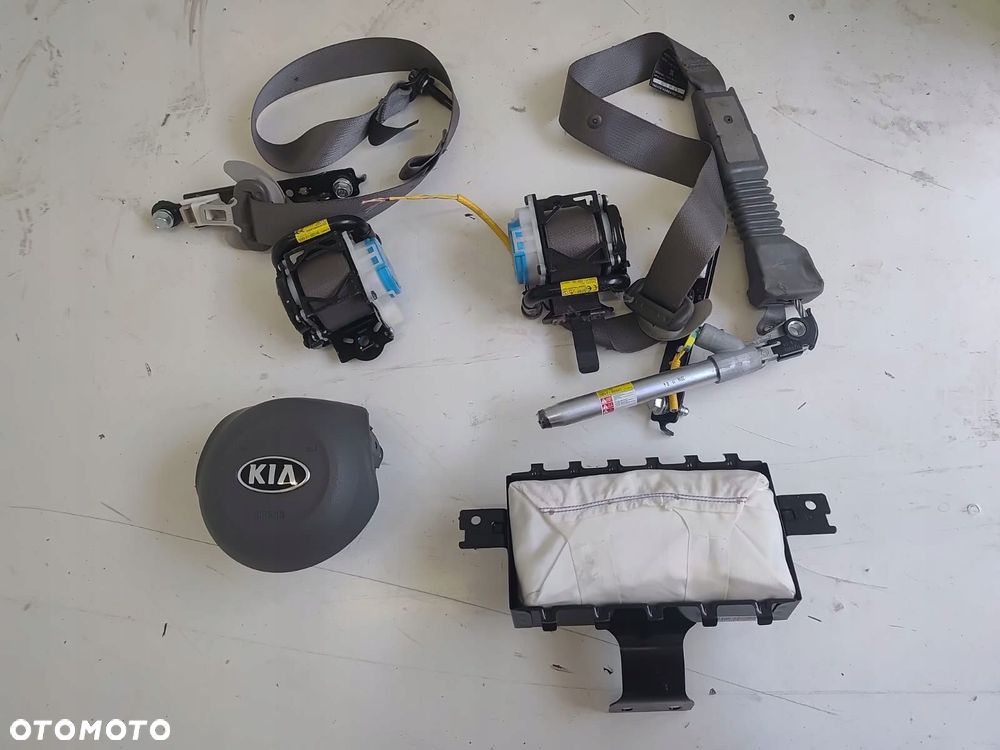 soul ii ev 14- poduszki airbag pasy napinacz - 1