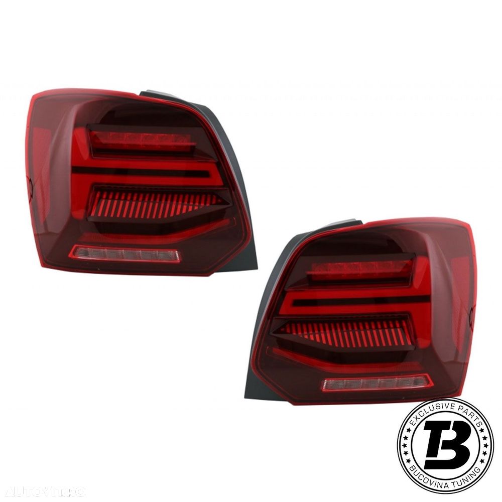 Stopuri Full LED compatibile cu VW Polo 6R 6C Vento Design - 1
