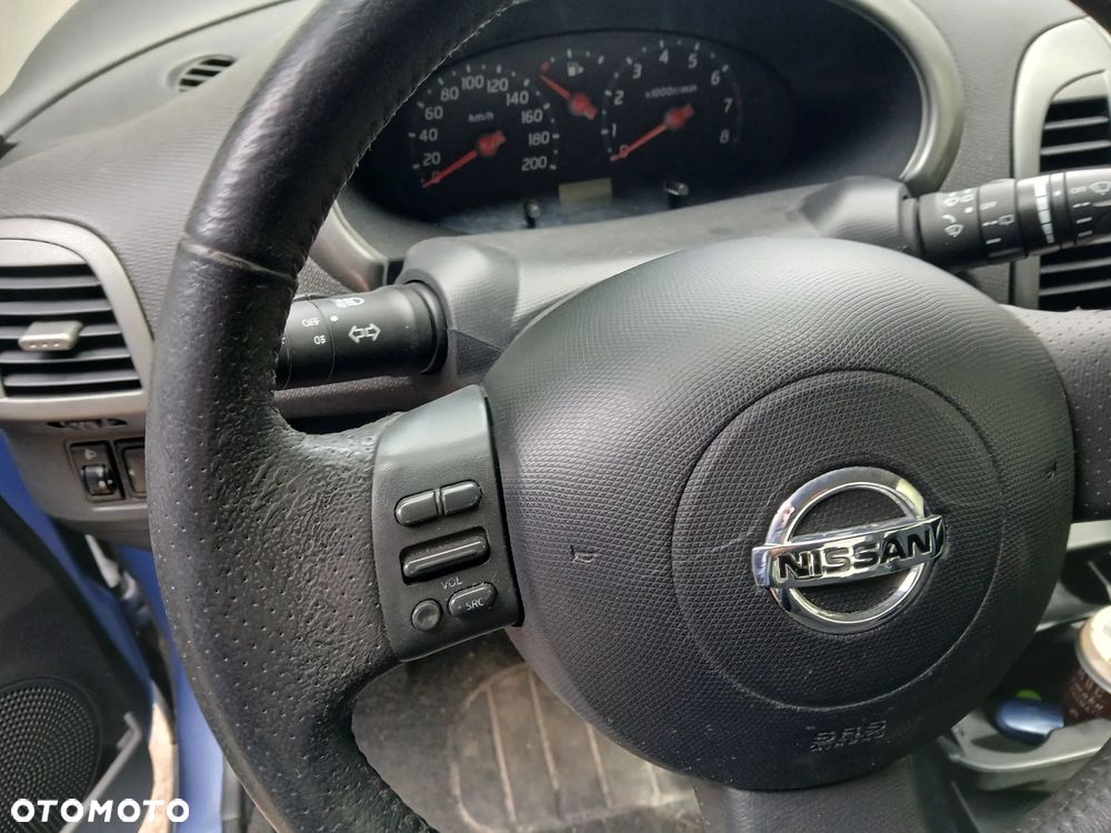 NISSAN MICRA K12 HB 5D T12 fotel fotele kanapa deska kokpit podsufitka boczek boczki klamka - 4
