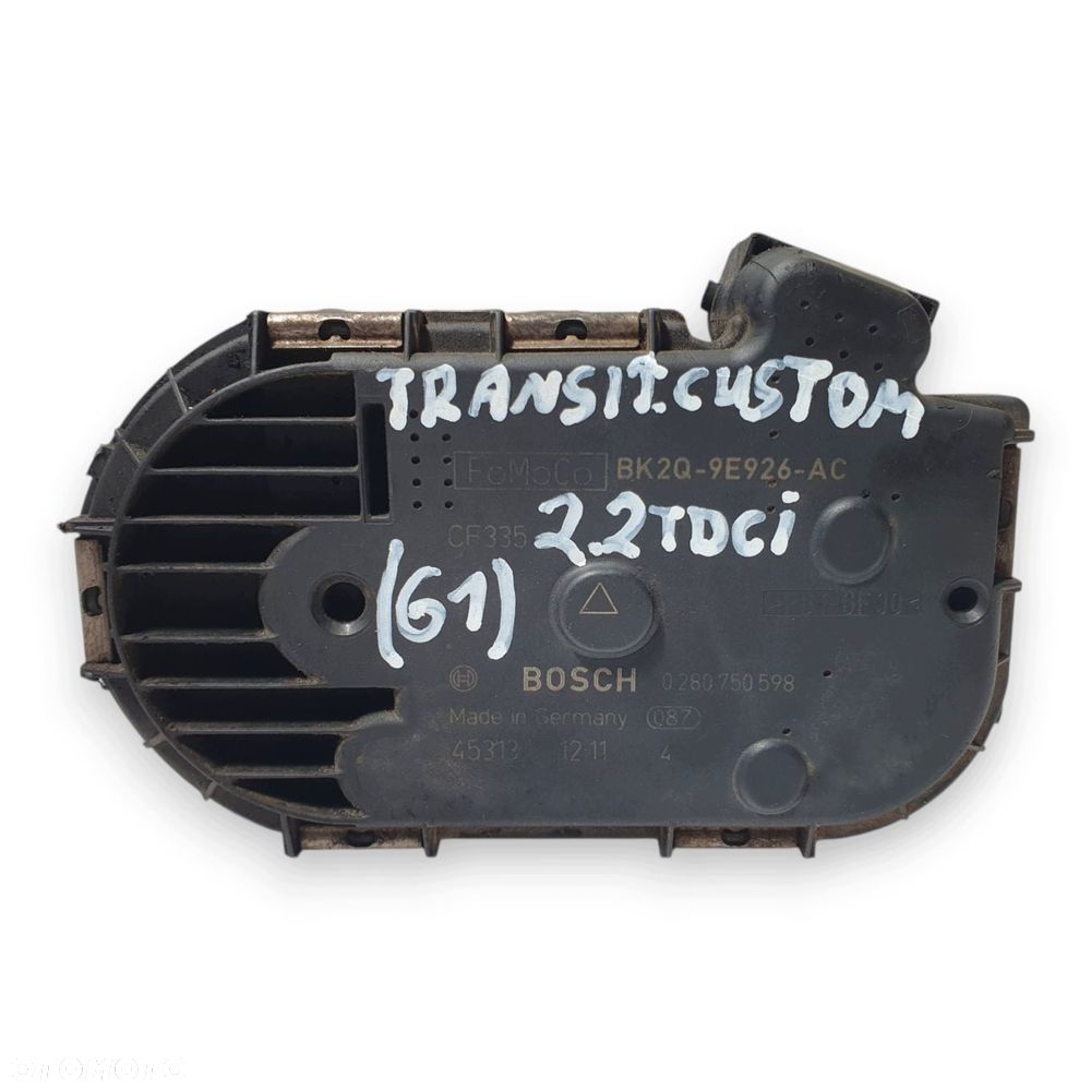 PRZEPUSTNICA Ford Transit Custom 2.2 TDCi 0280750598 BK2Q-9E926-AC OEM - 1