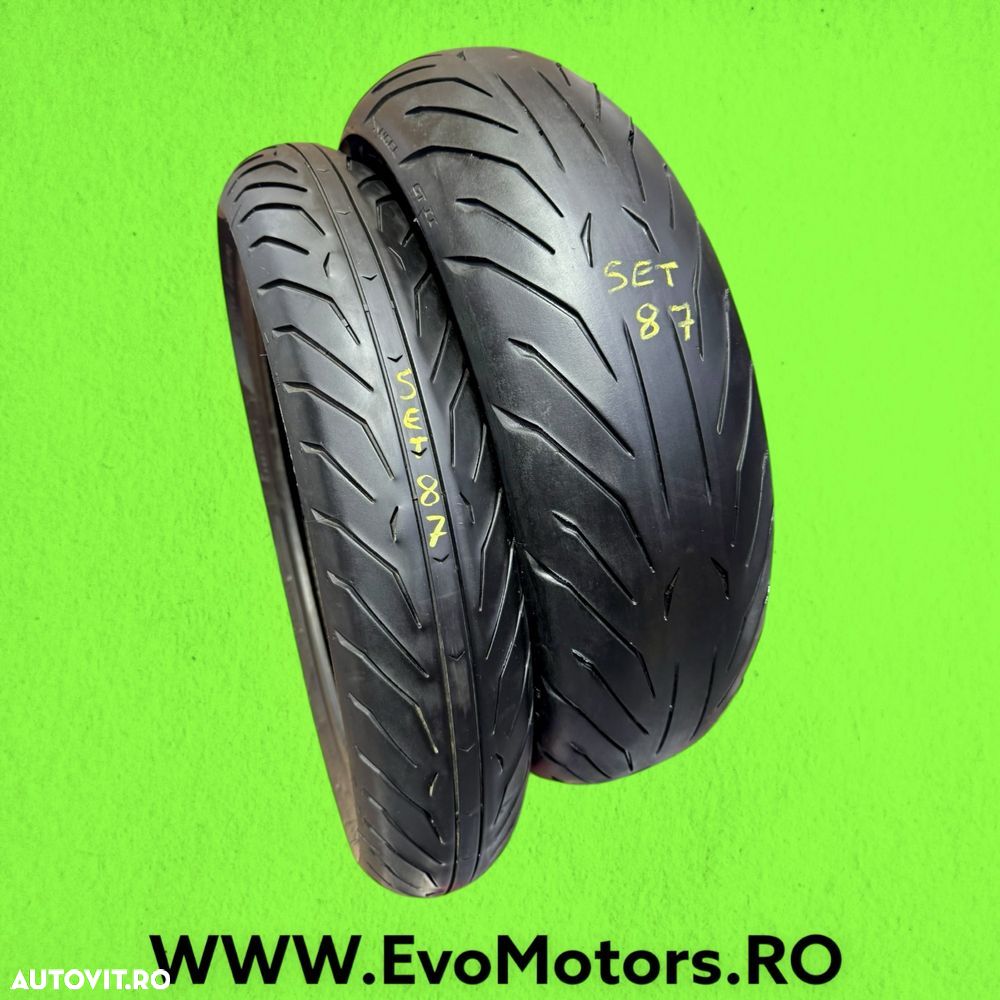 Set Anvelope Moto 120 70 19 si 170 60 17 Pirelli Angel GT2 2021 Set87 - 1