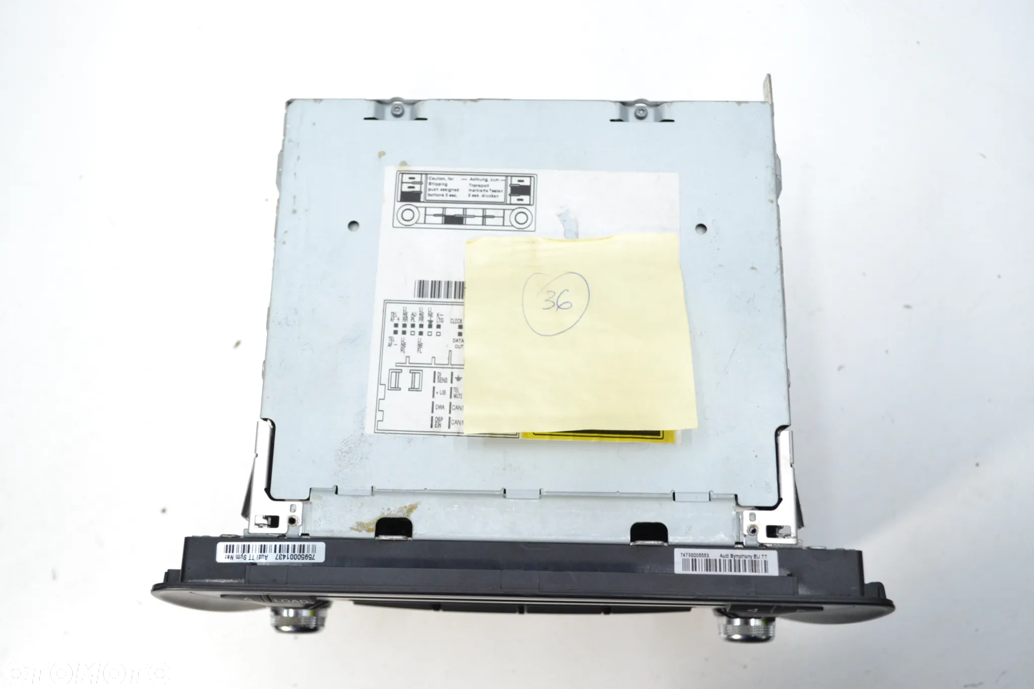 AUDI TT SYMPHONY BLAUPUNKT RADIO ODTWARZACZ CD MP3 8J0035195G - 3