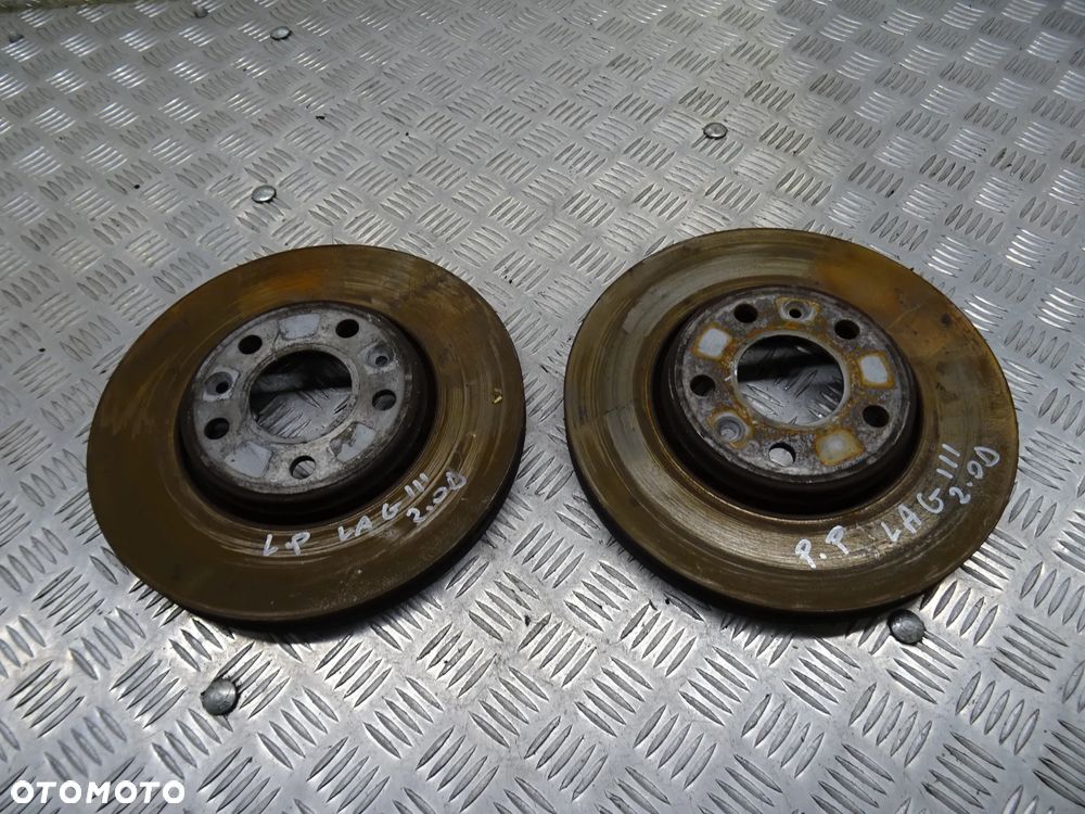 RENAULT LAGUNA III HB 07-12 2.0DCI TARCZE HAMULCOWE PRZEDNIE - 1