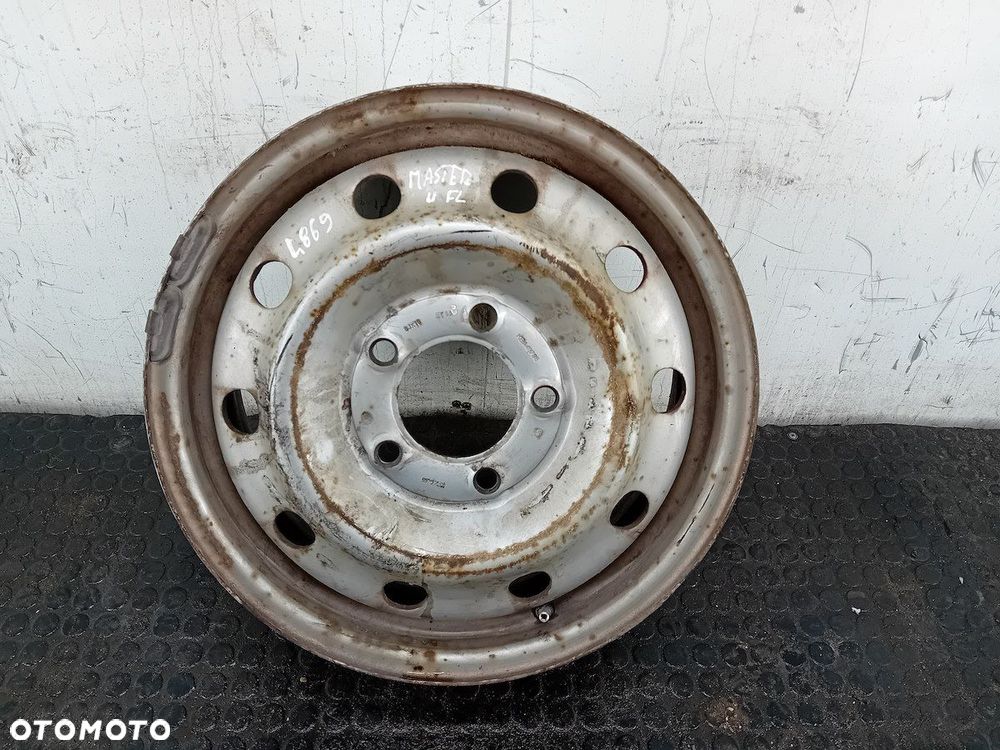 FELGA STALOWA 16 RENAULT MASTER II FL KFZ9495  6JX16  ET66 - 2