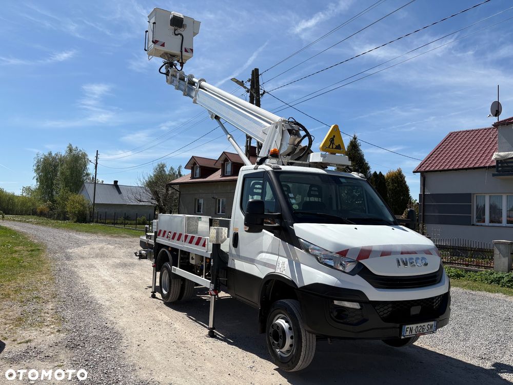 Iveco DAILY 65C18 | PODNOŚNIK KOSZOWY | 20M | MULTITEL 202 DS | NOWE OPONY | KLIMA | SPROWADZONY | SUPER STAN - 2