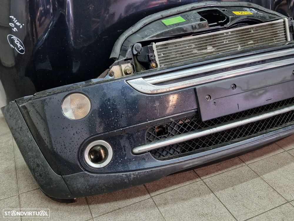 Frente completa usada MINI ONE R53 R50 capot parachoques guardalamas fibra reforço oticas - 6