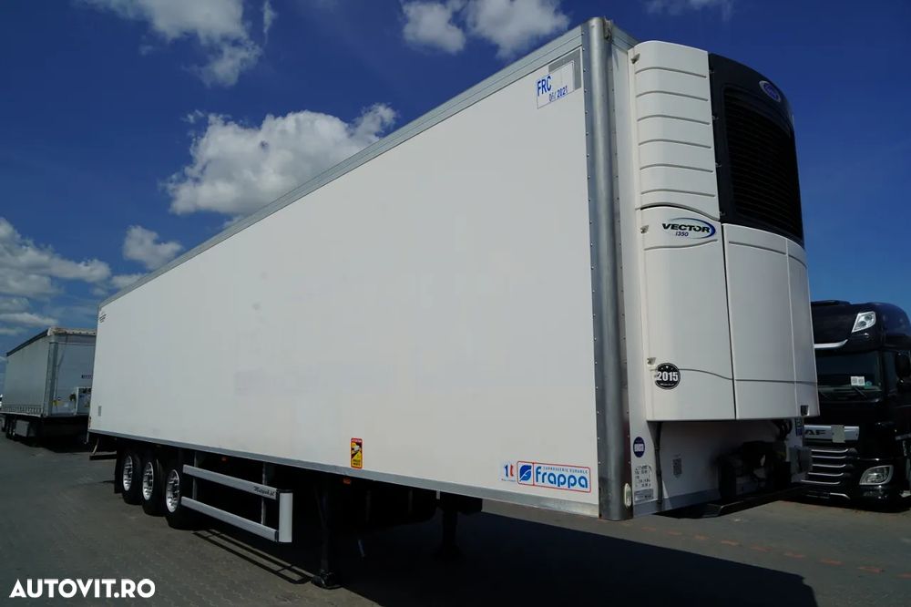 LeciTrailer CAMION FRIGORIFER / TRANSPORT VECTOR 1350 / AXĂ RIDICATĂ / AXE SAF - 8