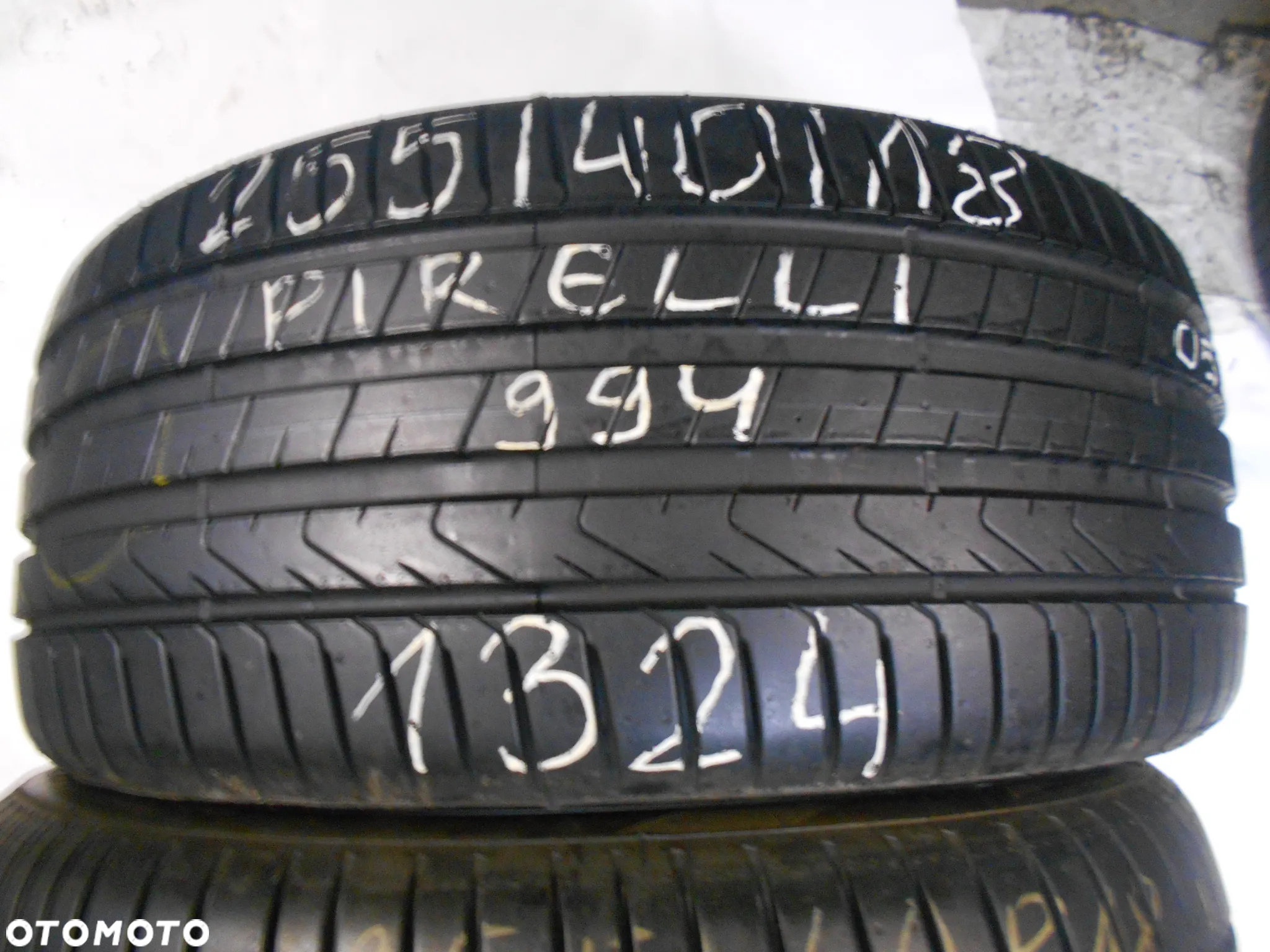 OPONY 255/40R18 PIRELLI CINTURATO P7 DOT 0523 / 1324    8MM - 2