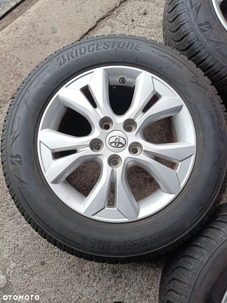 KOŁA ZIMOWE alufelgi5x 114,3 r16 TOYOTA YARIS CROSS corolla cross 205 65 Z CZUJNIKAMI - 7