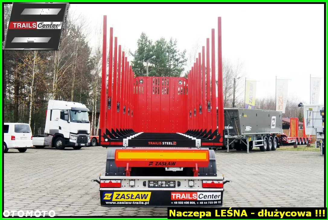 Inny 13,20 m naczepa LEŚNA do drewna kłonice U - NOWOŚĆ !!! - 8