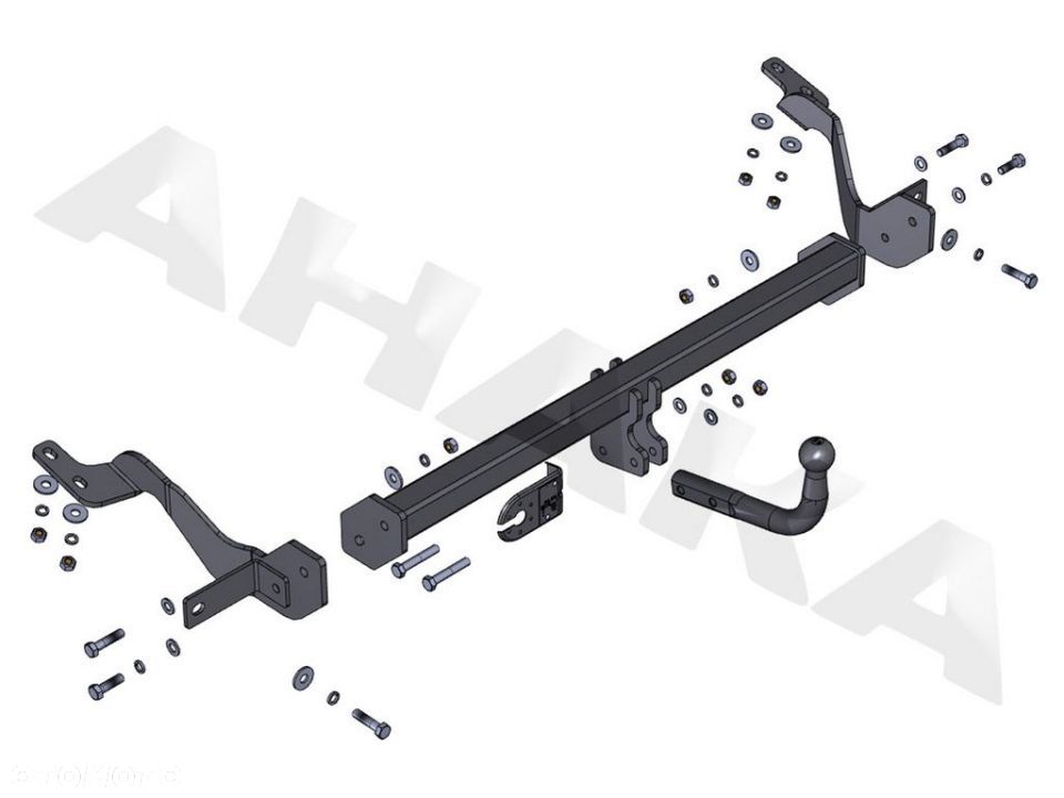 Hak Holowniczy Odkręcany Do Peugeot Partner Ii L1 (M) 2008-2018 (Długość Pojazdu 4380 Mm) - 3