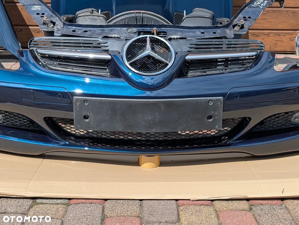 ZDERZAK PAS PRZEDNI MASKA BŁOTNIK PRZÓD MERCEDES SLK R171 W171 3.5 V6 C950 - 3