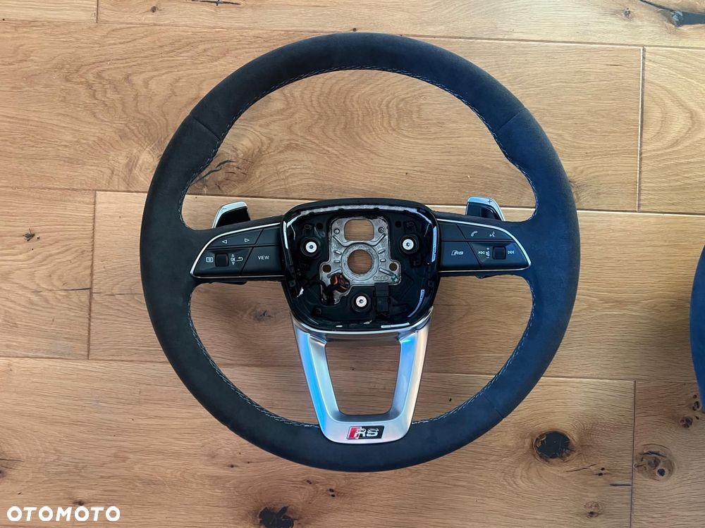 Nowa oryginalna kierownica Audi RSQ8 RSQ7 alcantara  łopatki multi - 1