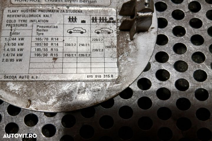 Usita rezervor 6Y5010315B 6Y5010315B Skoda Fabia 6Y [1999 - 2004] Sed - 3