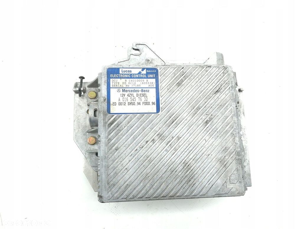 KOMPUTER SILNIKA STEROWNIK MERCEDES E KLASA W210 E200 CDI 2.2 0155457632 - 2