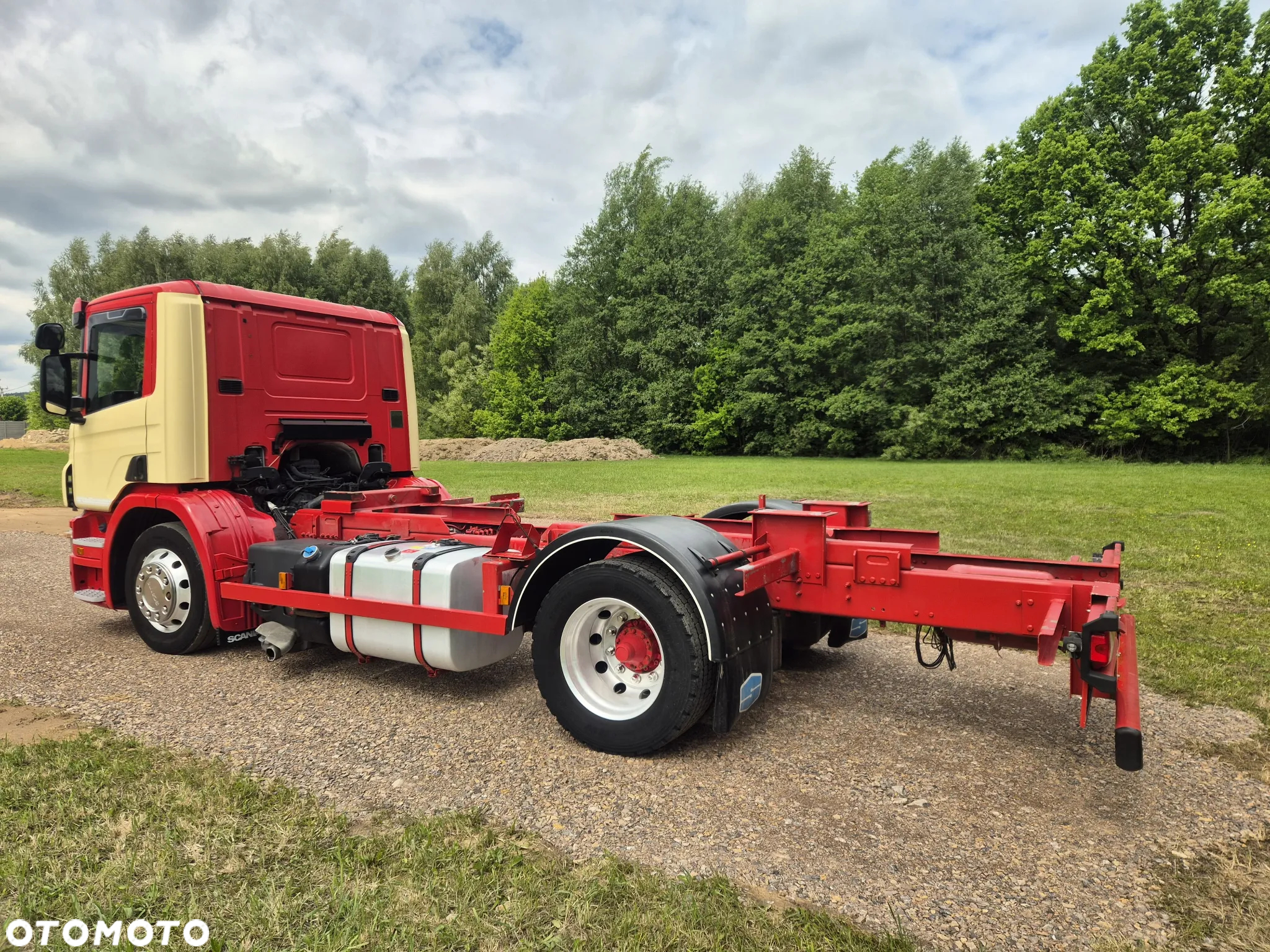 Scania P320 4x2 ADR Euro6 Full Automat Rama do zabudowy Cysterna Beczka Asenizacyjna Do Przewozu Żywca Zwierząt - 2