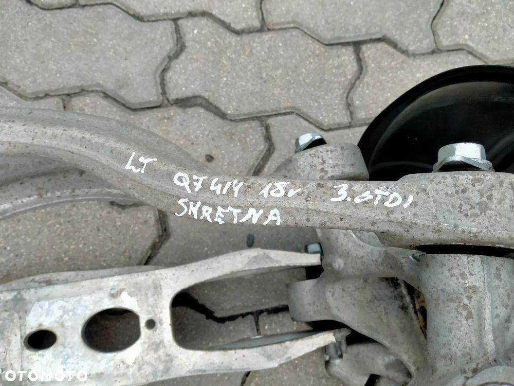 Audi Q7 4M Zwrotnica Piasta Wahacz Skrętna Zawieszenie Lewy Tył / ORYGINAŁ - 2