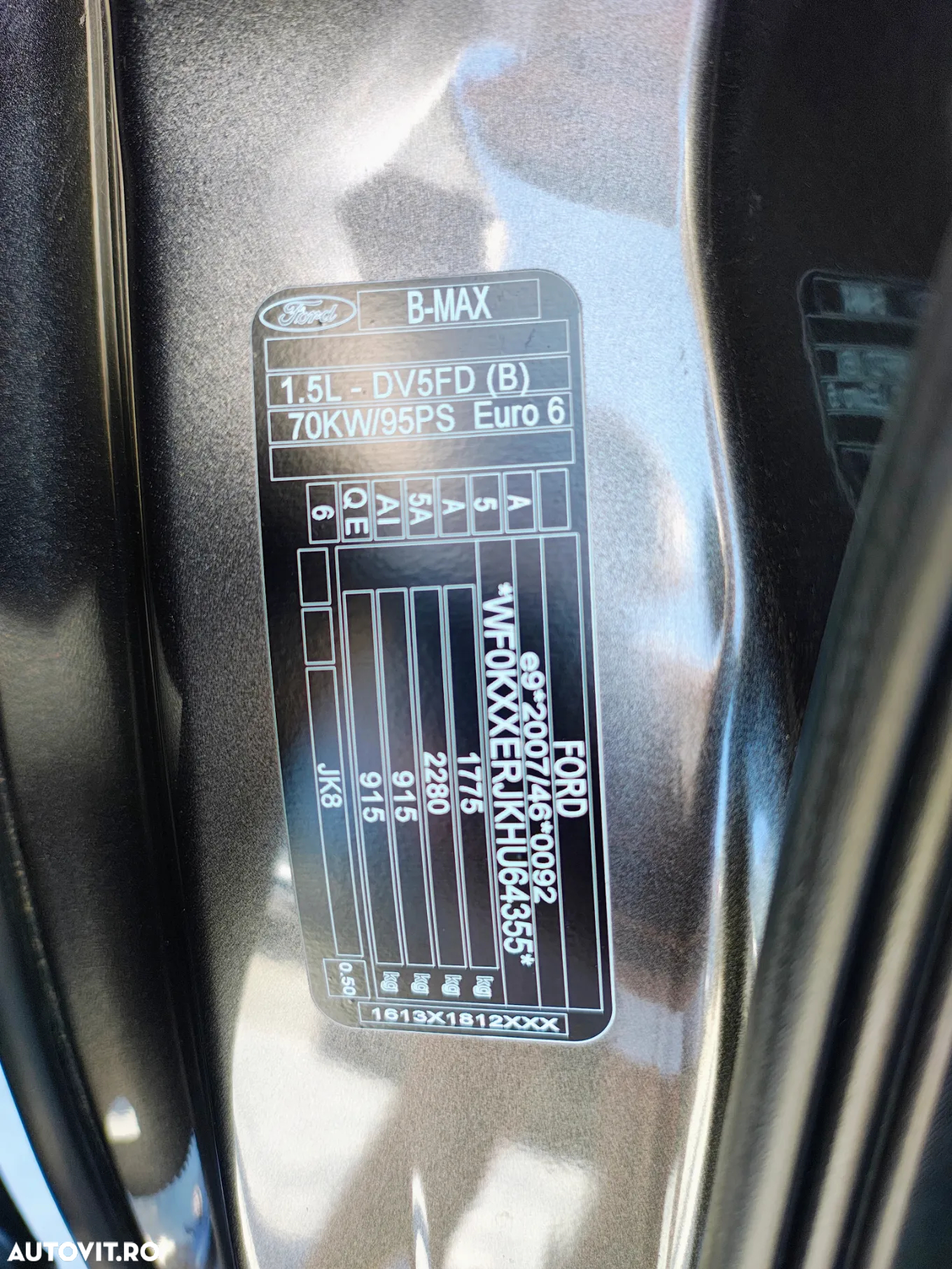 Ford B-Max 1.5 TDCi DPF Titanium - 8