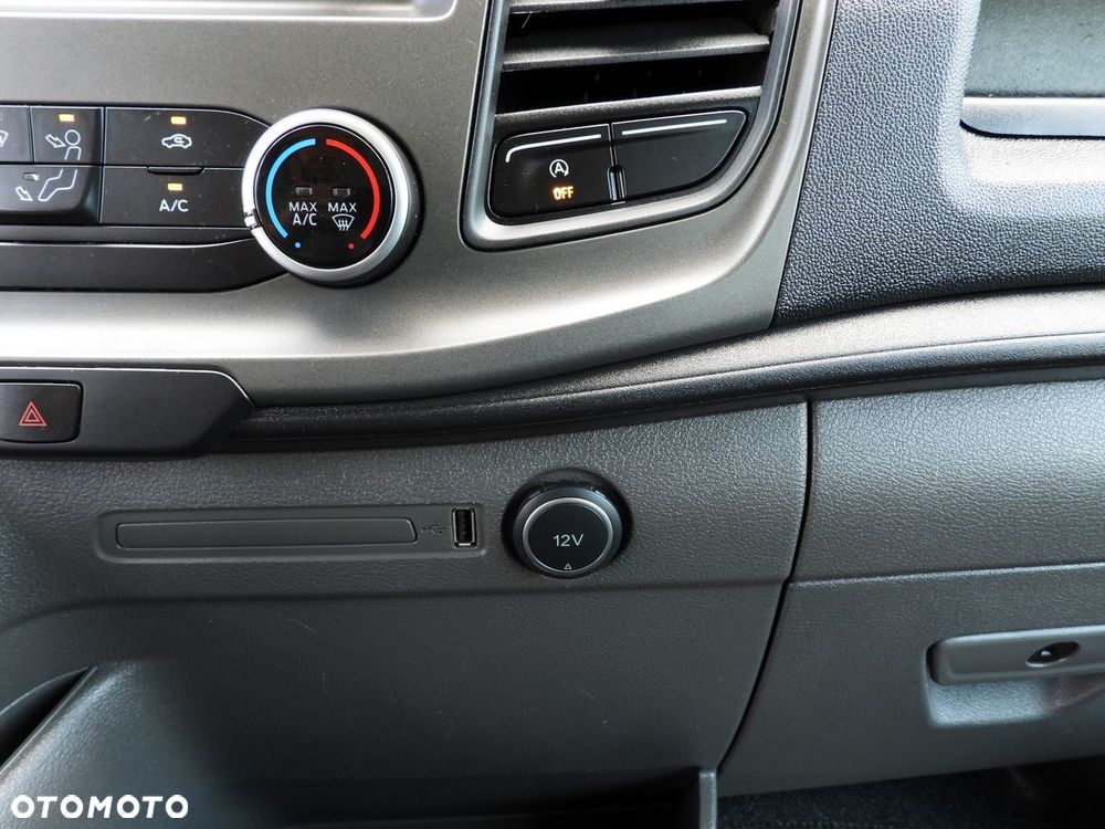 Ford TRANSIT FURGON BRYGADÓWKA 6 MIEJSC TEMPOMAT KLIMATYZACJA  185KM - 34