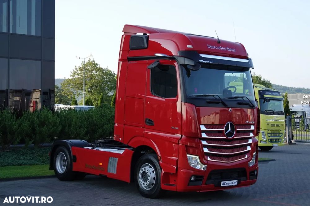 Mercedes-Benz ACTROS 1845 / MP5 / SPAȚIU MARE / ANVELOPE 100% / CONTRACT POST-SERVICE / 2021 - 2