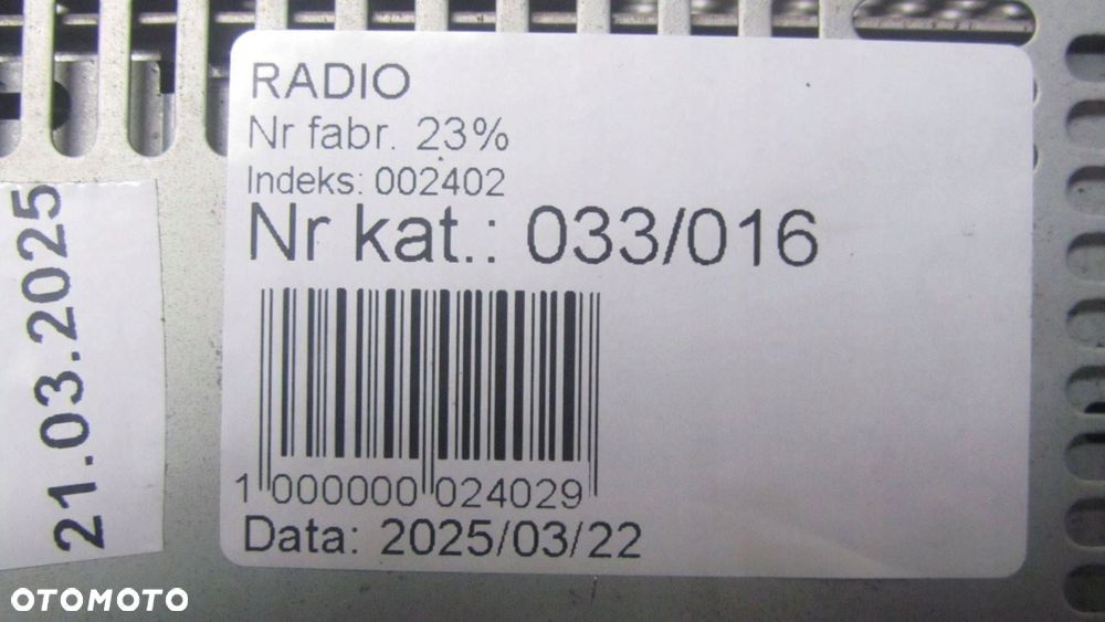 NISSAN X-TRAIL T32 RADIO CD 28185JG41A - 6