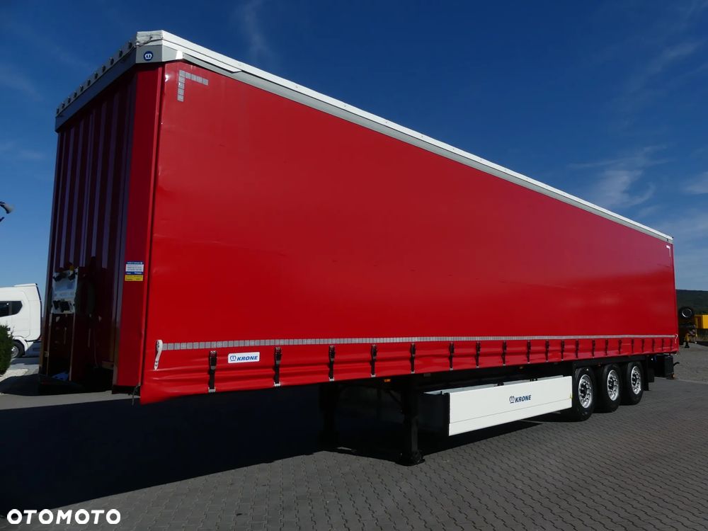 Krone FIRANKA / OŚ PODNOSZONA / IDEALNY STAN / PALECIARA / - 3