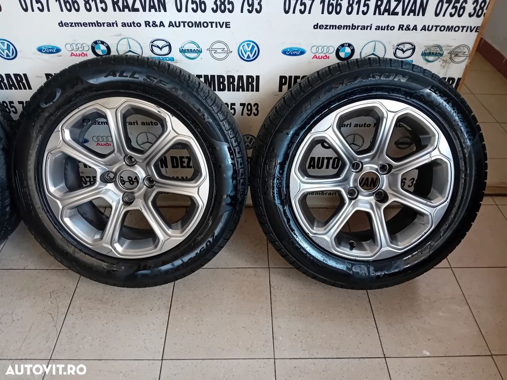 Jante Aliaj Ford Ecosport R16 205/60R16 4x108 Anvelope Pirelli M+S Dot 1523 In Stare Foarte Buna - 5