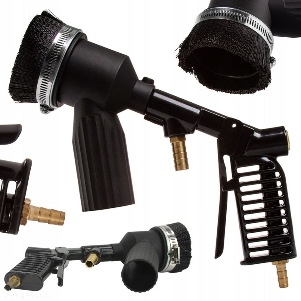 PISTOLET DO PIASKARKI BEZPYŁOWEJ 105L PIASKOWANIA KOMPLETNY Z DYSZĄ 8059301 - 11