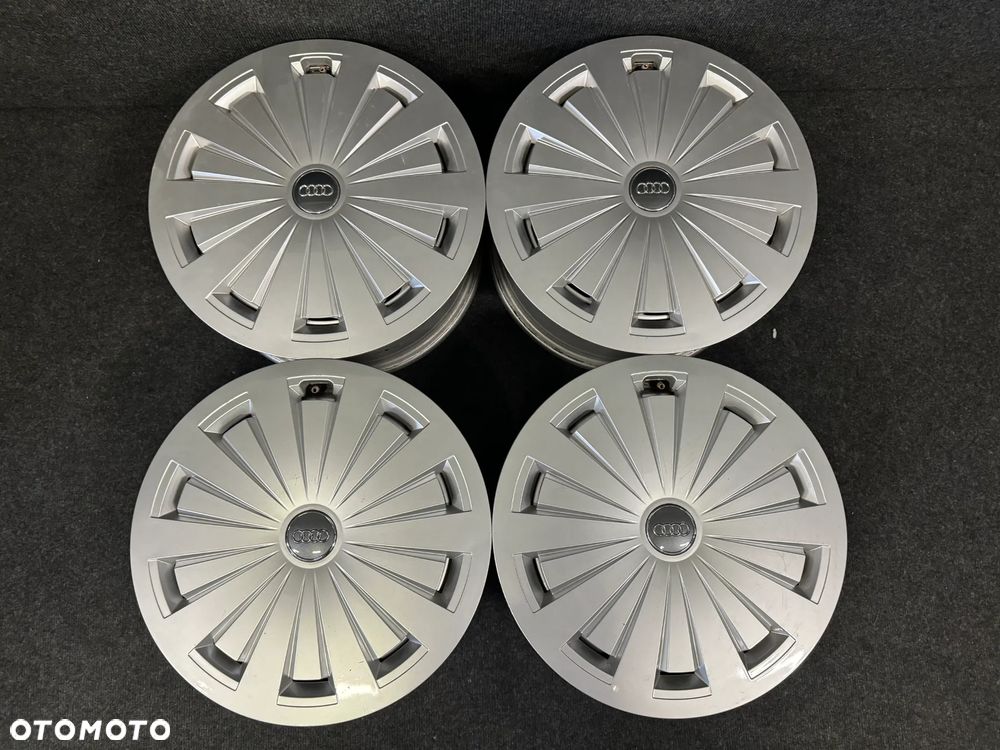 Alufelgi Audi A4 B9, A4 B8 16 cali 5x112 4szt. + Oryginalny kołpak. Ładne! - 2