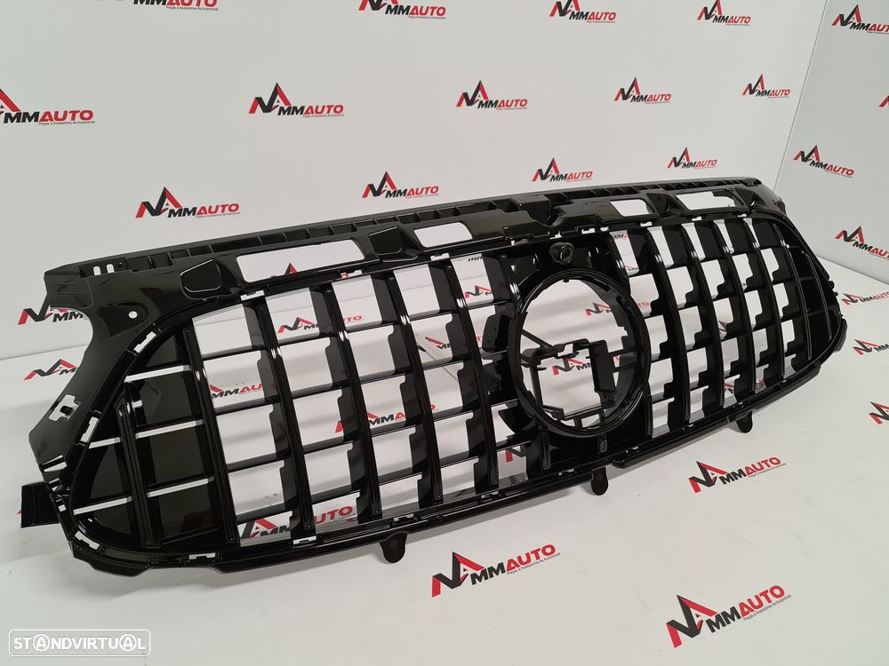 Grelha Frontal Mercedes GLA H247 GTR Panamericana Preto (Versão AMG) - 2