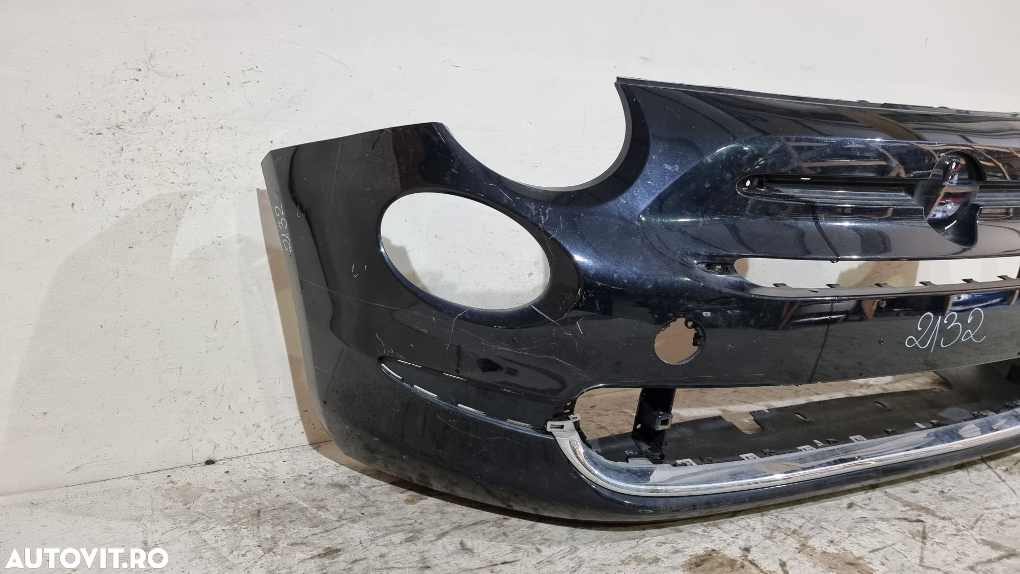 Bara fata Fiat 500 facelift, 2015, 2016, 2017, 2018, 2019, 2020, 2021,  cod origine OE 735619491. - 9
